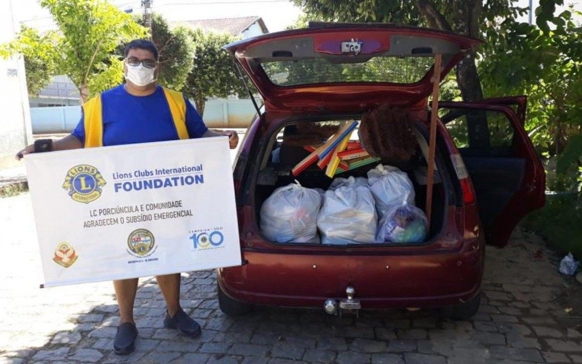 Porci&uacute;ncula: Lions Clube obt&eacute;m subs&iacute;dio emergencial para ajudar vitimas da &uacute;ltima enchente.