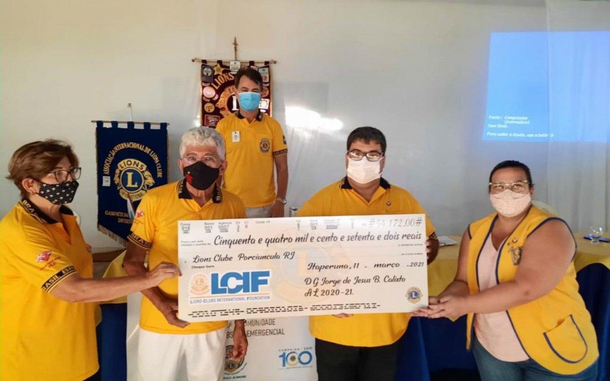 Porci&Atilde;&ordm;ncula: Lions Clube obt&Atilde;&copy;m subs&Atilde;&shy;dio emergencial para ajudar vitimas da &Atilde;&ordm;ltima enchente.