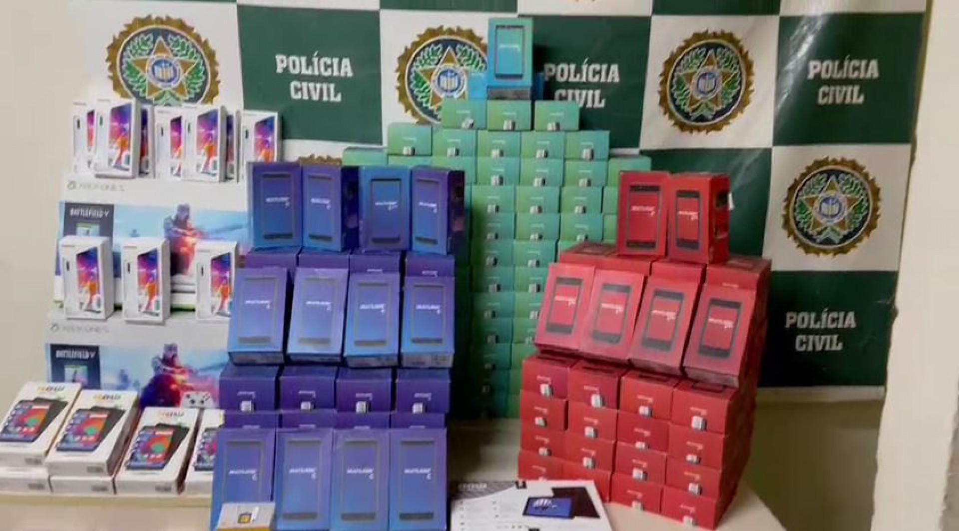 Pol&iacute;cia prende receptador com carga de eletr&ocirc;nicos avaliada em R$ 700 mil