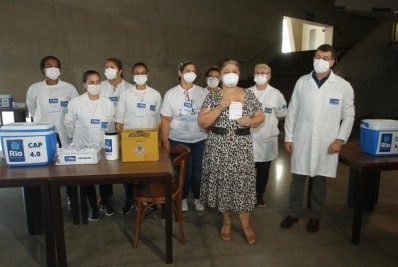 Cidade das Artes inaugura ponto de vacinação