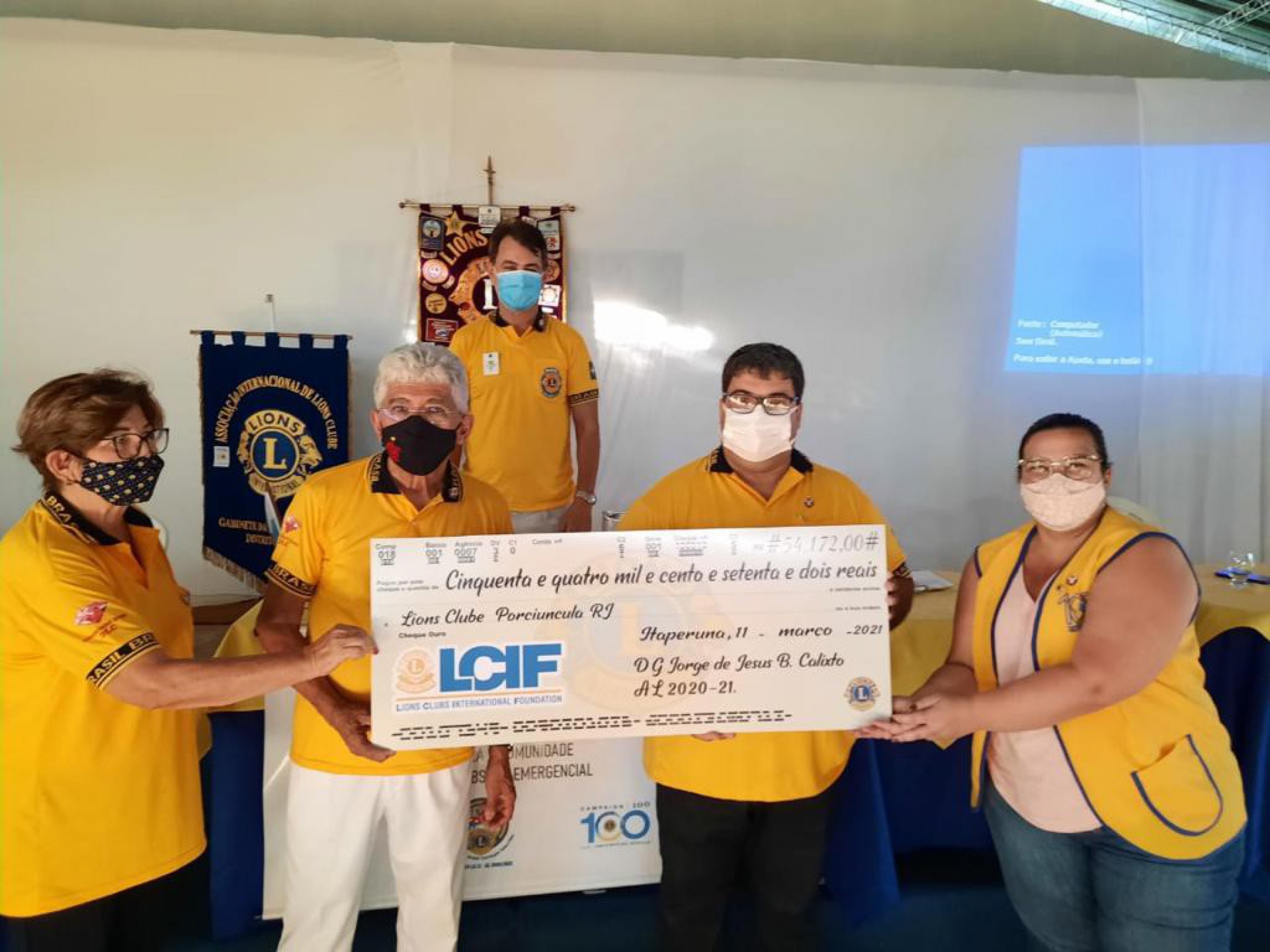 Porci&uacute;ncula: Lions Clube obt&eacute;m subs&iacute;dio emergencial para ajudar vitimas da &uacute;ltima enchente. - Foto: divulga&ccedil;&atilde;o