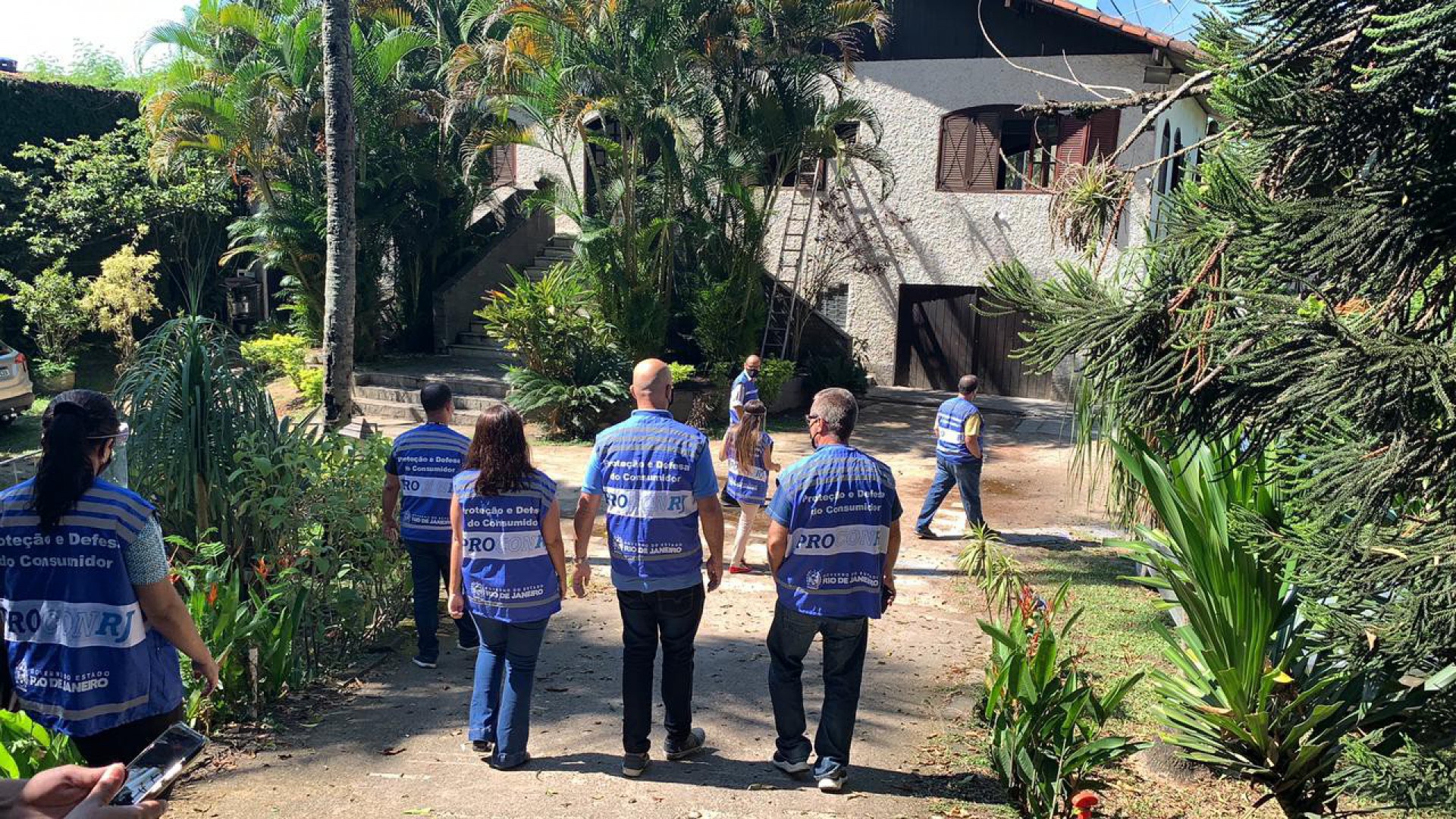 Procon-RJ realiza ação de fiscalização na Zona Oeste contra estabelecimentos e empresas de festas - Divulgação/Procon RJ