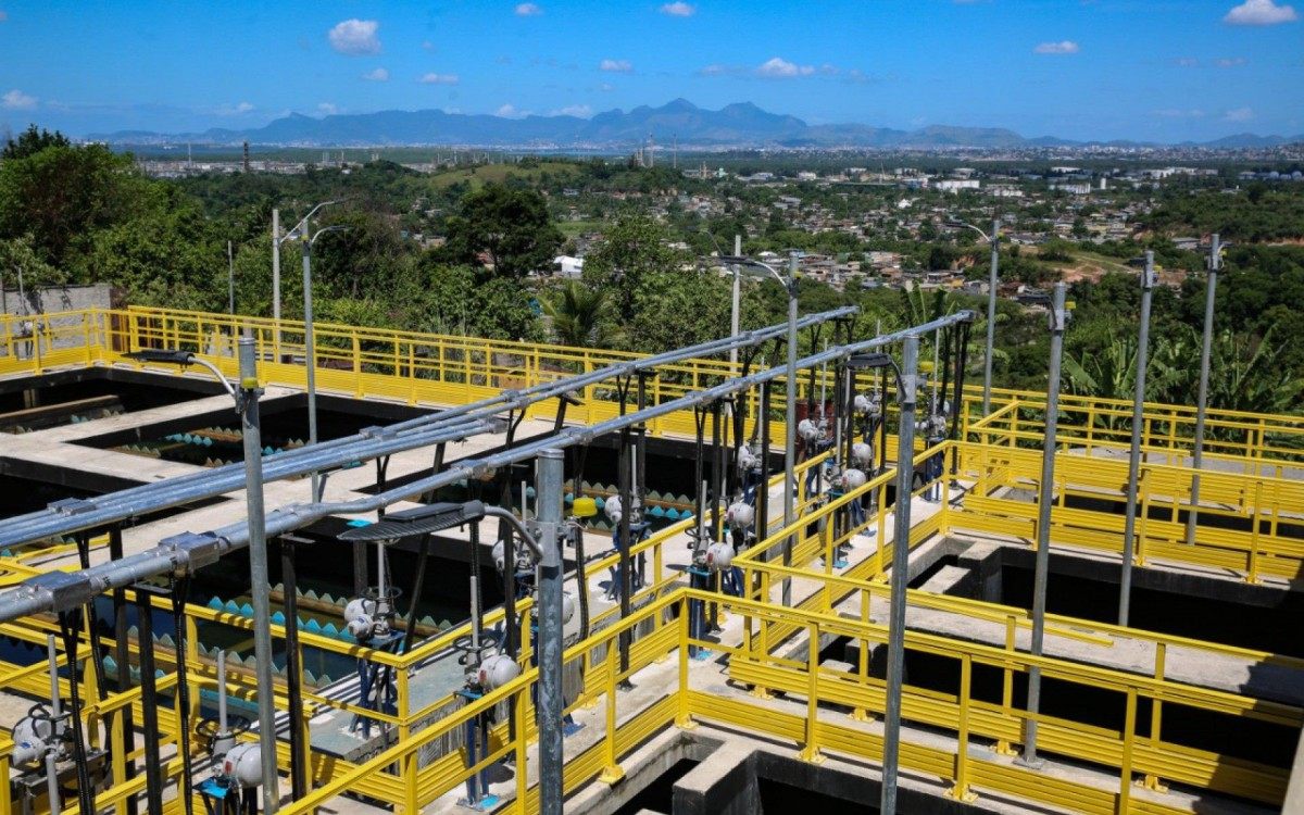 Esta&ccedil;&atilde;o vai levar &aacute;gua para milhares de moradores de Duque de Caxias