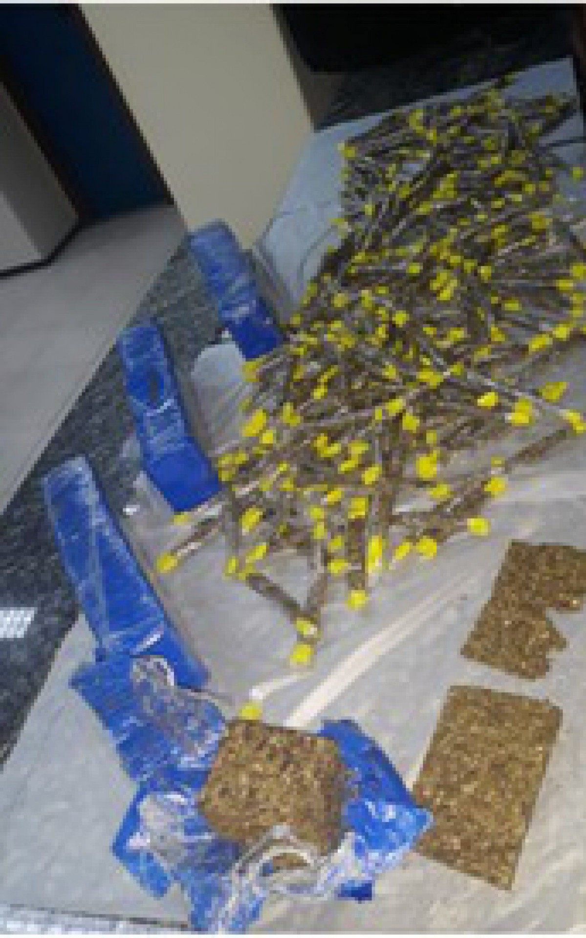 Aperib&eacute;: 36&deg; BPM intercepta carga de drogas e prende suspeito por tr&aacute;fico.