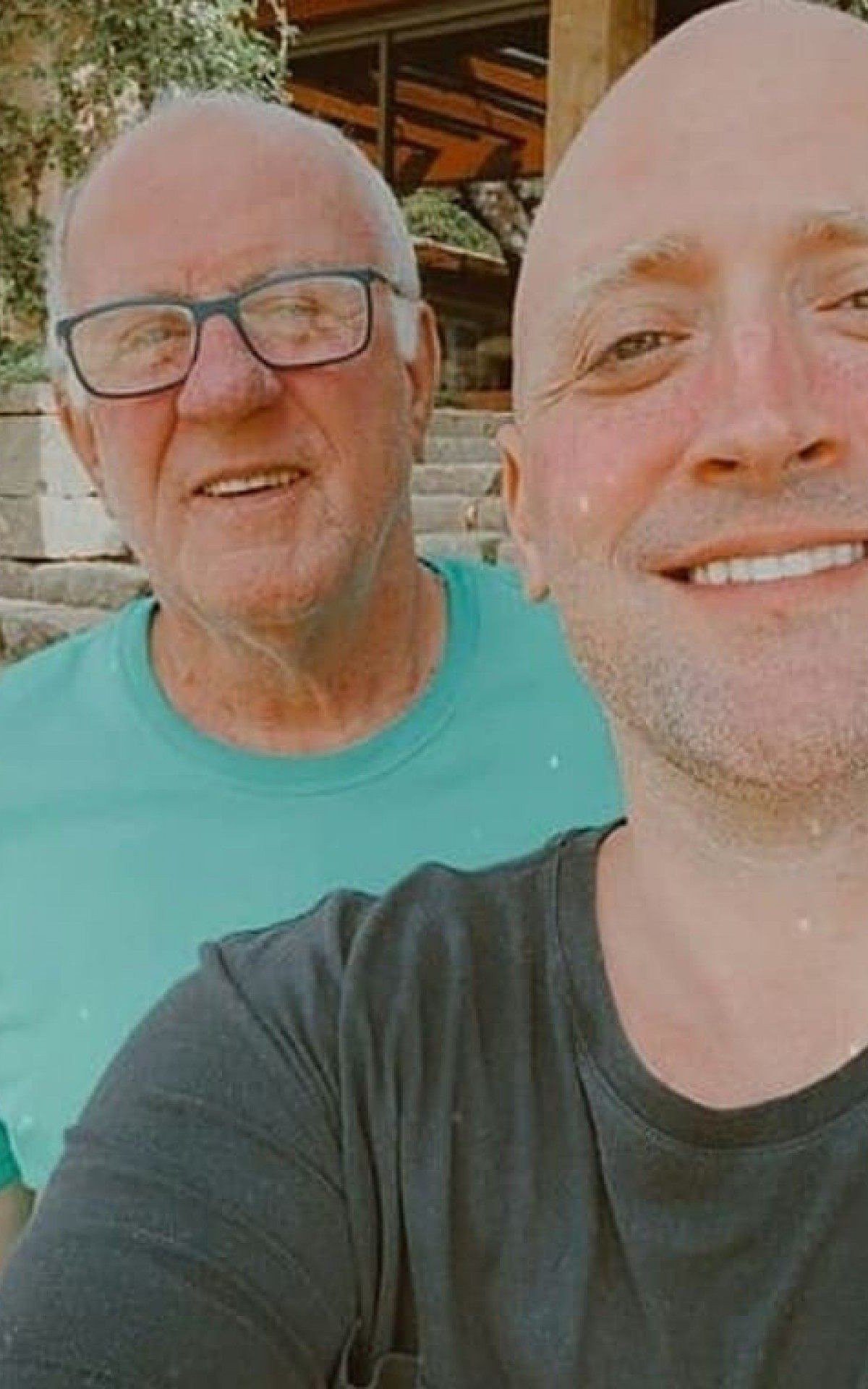 Paulo Gustavo e o pai Julio