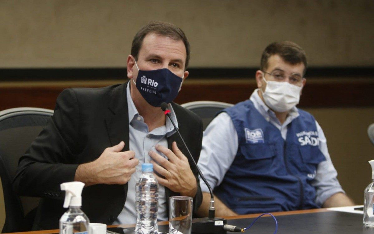 Prefeito Eduardo Paes anuncia novo boletim epidemiol&oacute;gico do munic&iacute;pio do Rio