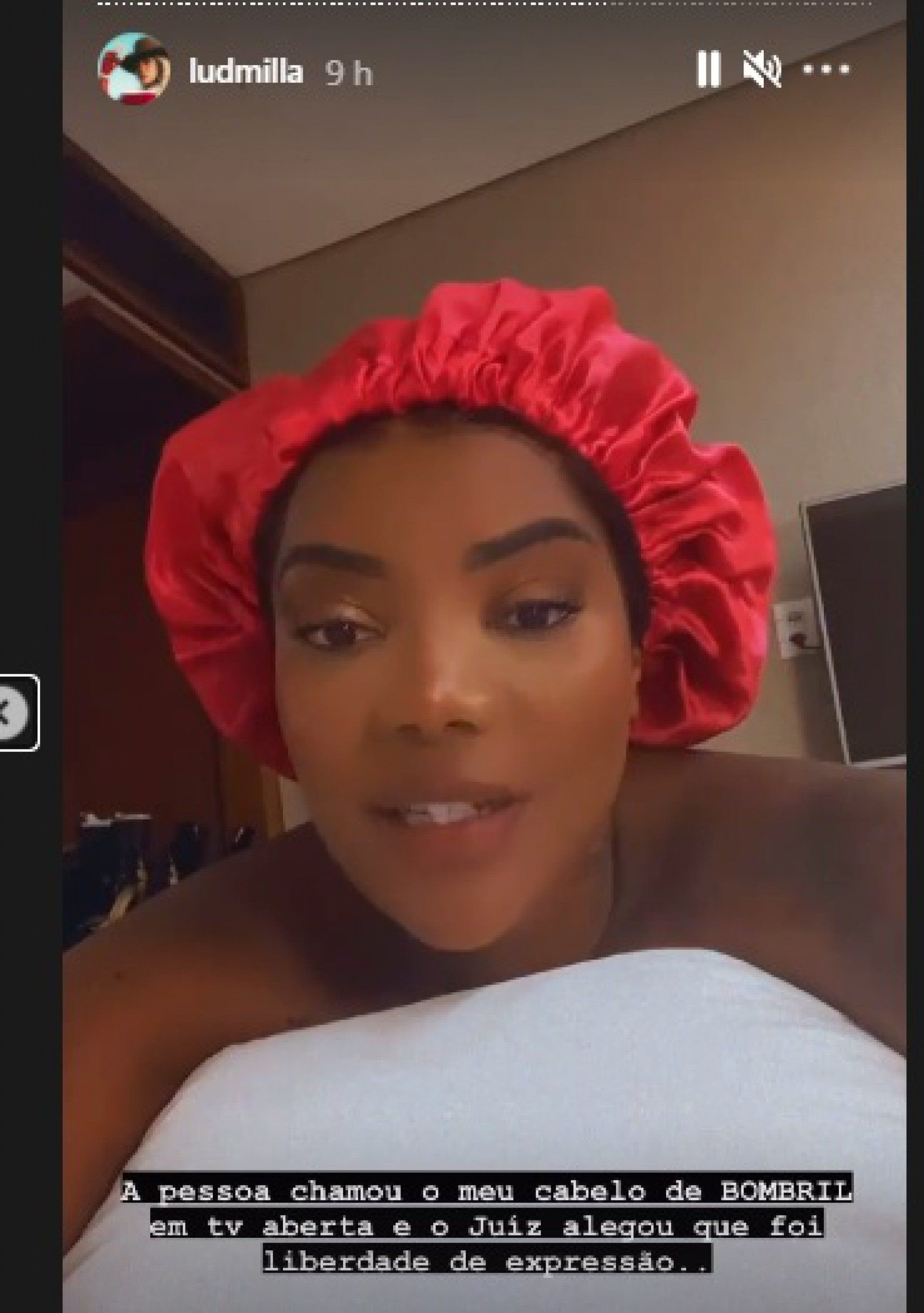 Post de Ludmilla - Reprodução