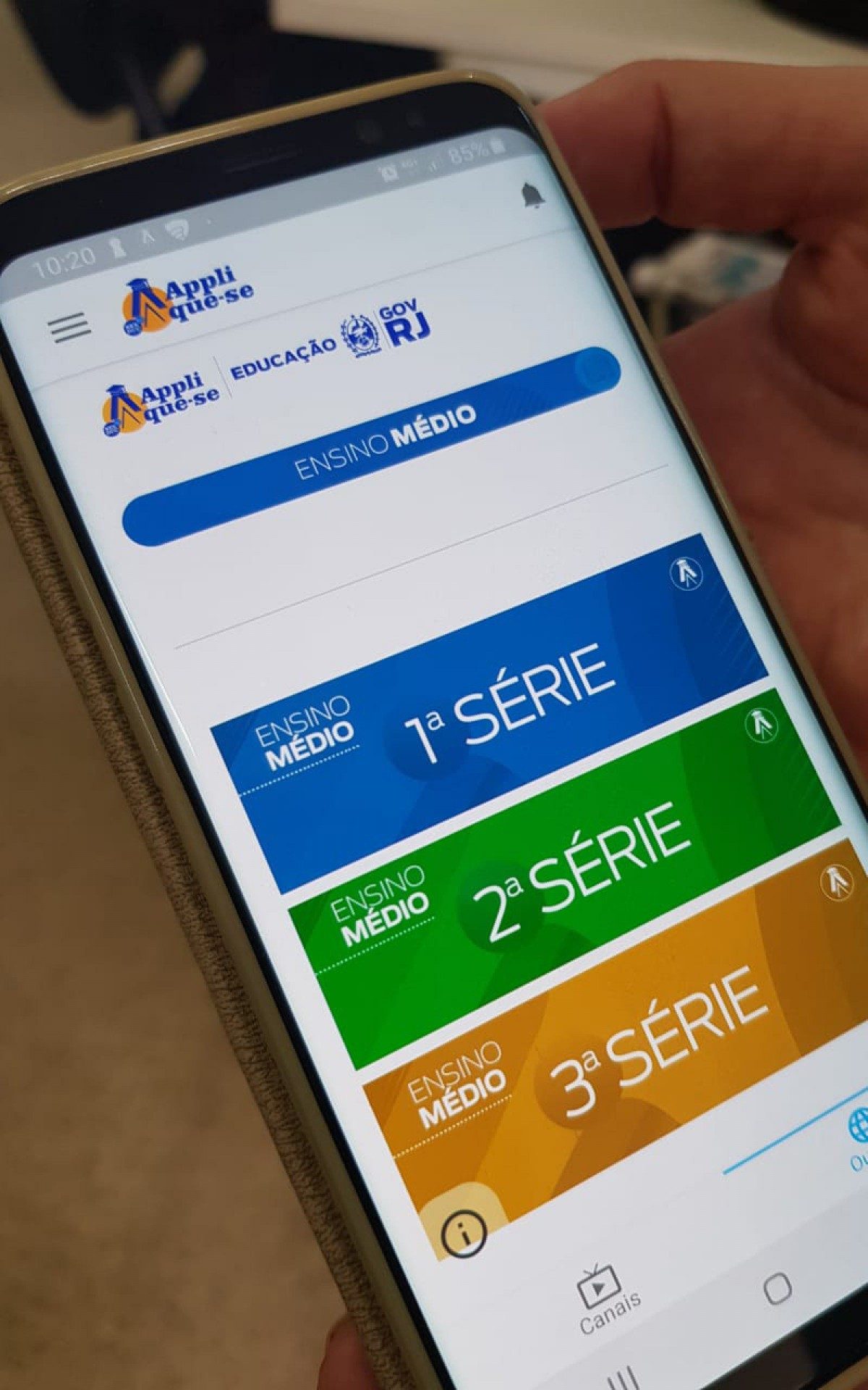 Refor&ccedil;o esco&ccedil;ar on-line