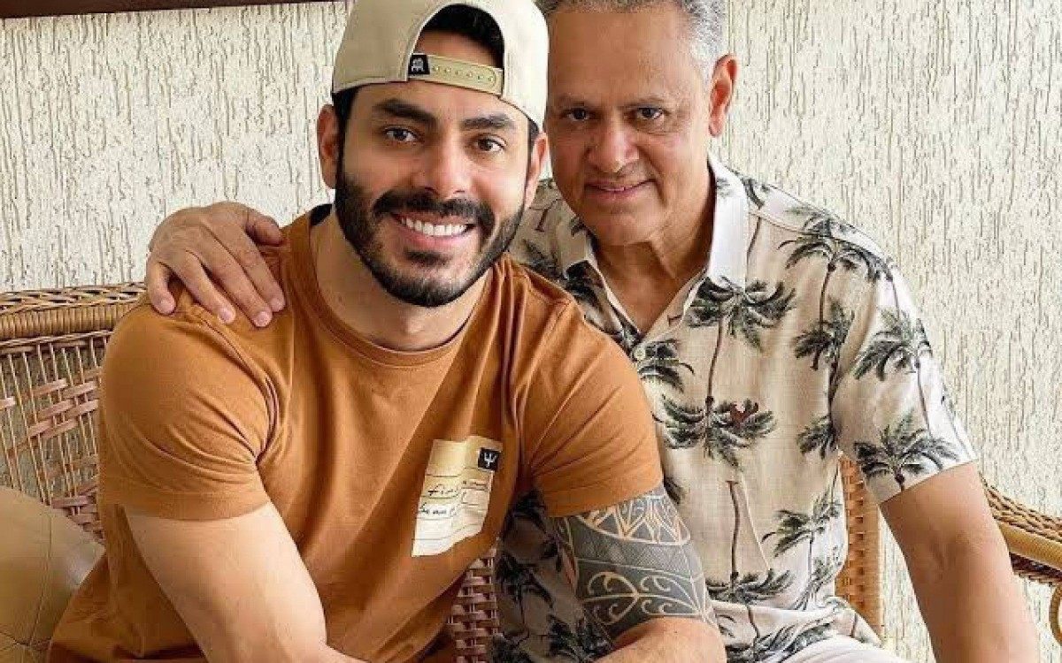 Rodolffo, do 'BBB 21', e o pai Juarez