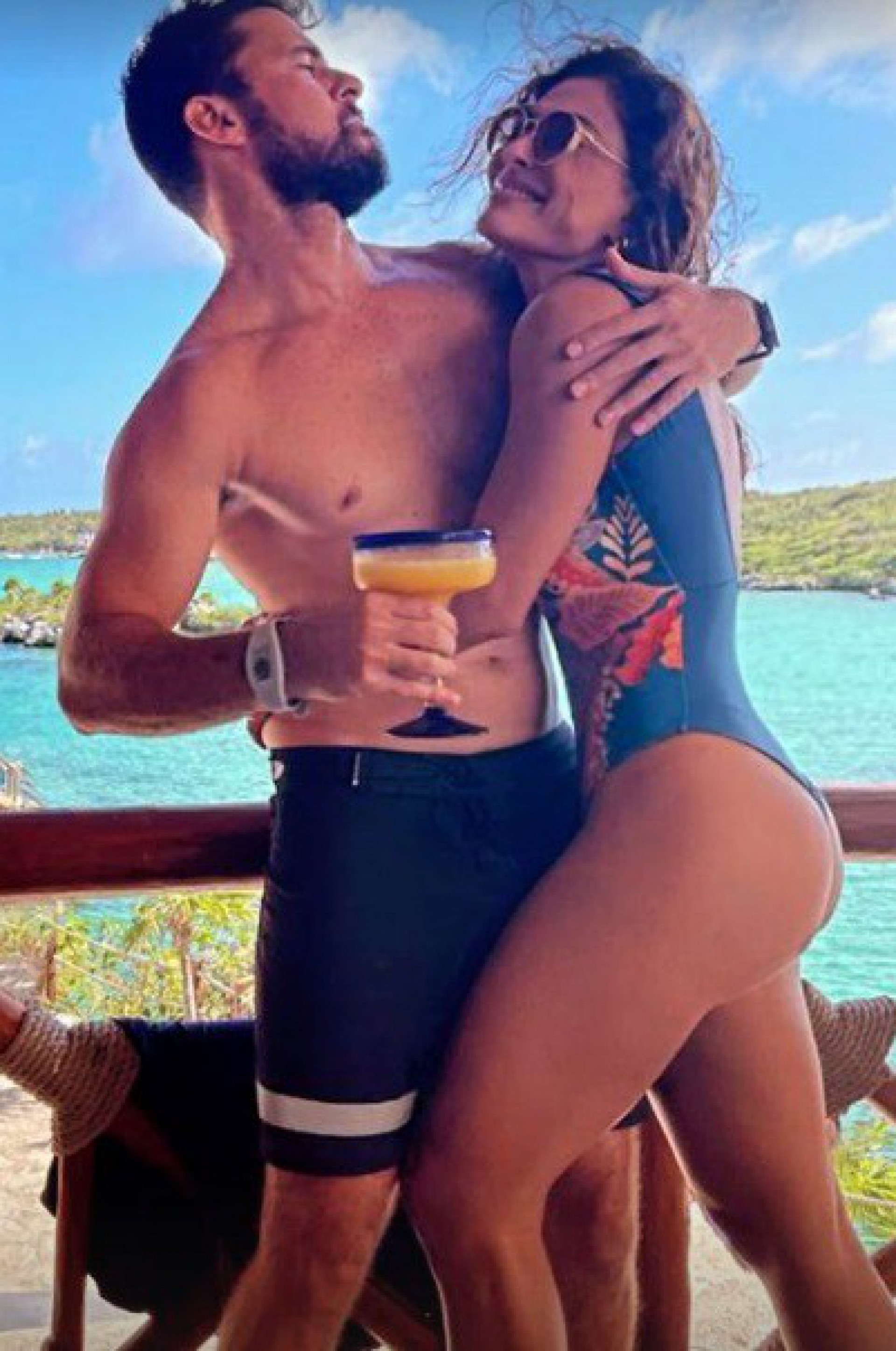 Juliana Paes e o marido - reprodução do instagram