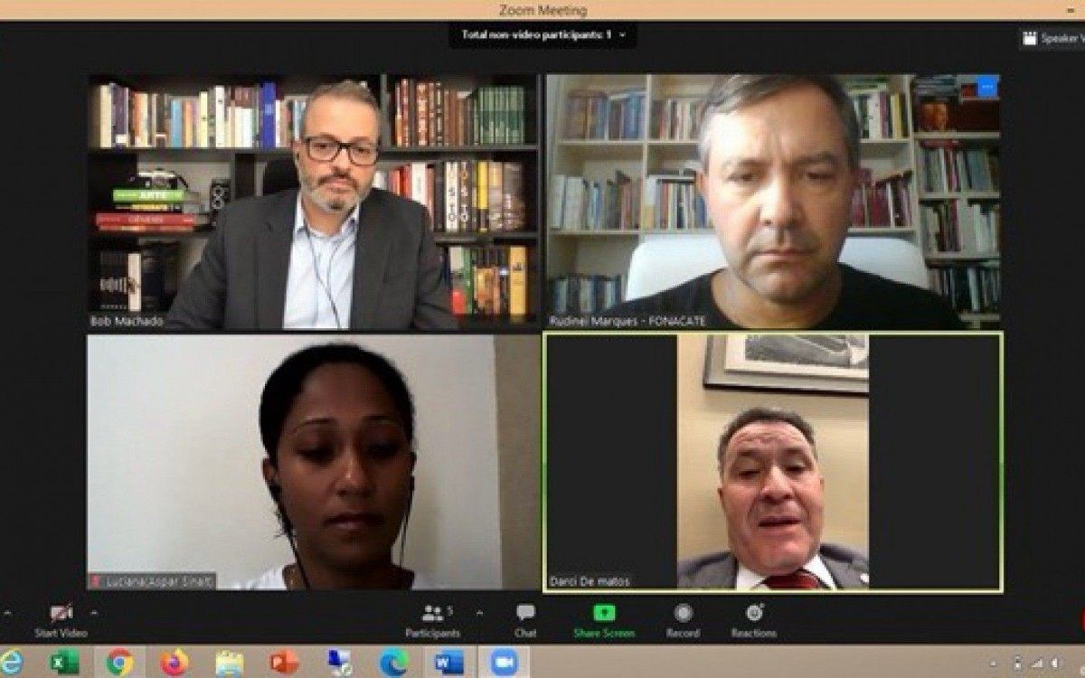 Darci de Matos conversou com representantes do setor p&uacute;blico nesta ter&ccedil;a-feira