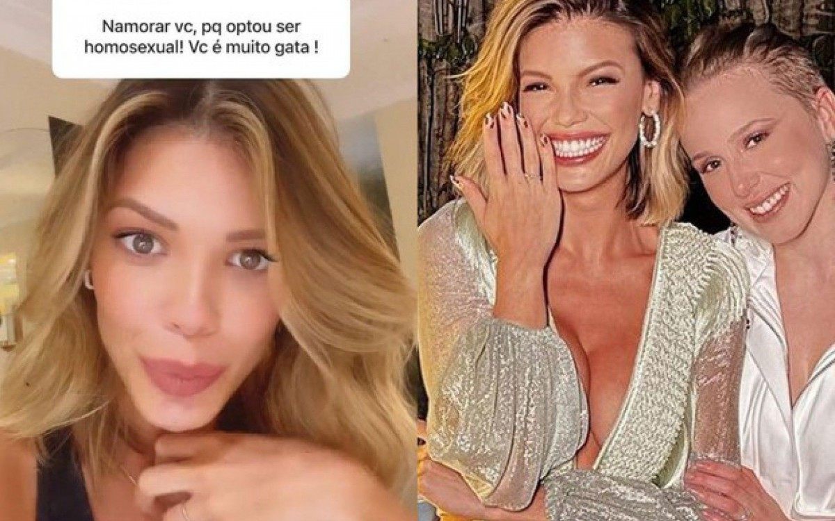 Vit&oacute;ria Strada recebe pergunta sobre sua sexualidade e rebate: 'a gente n&atilde;o opta por nada'