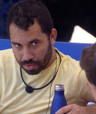 Gilberto e Caio - BBB - Reprodução