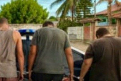 Trio furta viatura da GM de Araruama e é preso pela Polícia Civil em Cabo Frio