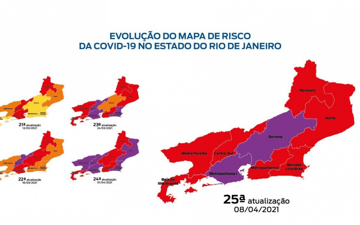 Capital Do Rio Tem Risco Muito Alto De Infeccao Aponta Mapa De Risco Da Covid 19 Rio De Janeiro O Dia