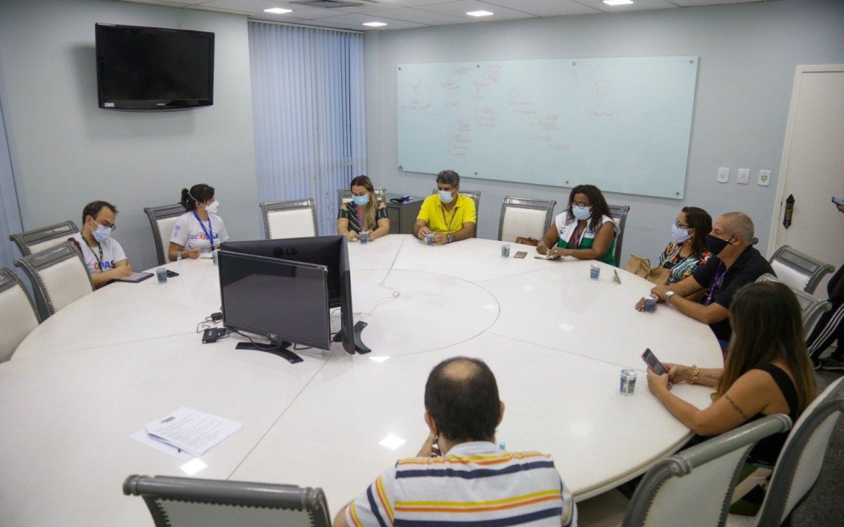 Organiza&ccedil;&atilde;o Pan-Americana da Sa&uacute;de visita Mesquita