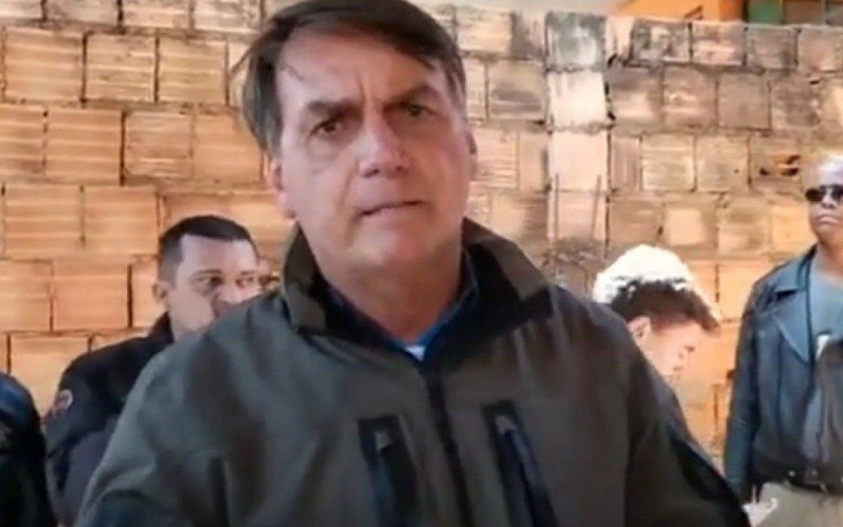 Presidente Jair Bolsonaro em visita a S&atilde;o Sebasti&atilde;o, no Distrito Federal