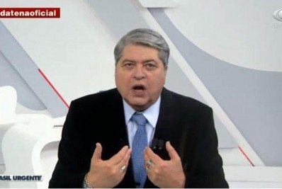 Datena dá bronca em produção por noticiar falsa morte de Schumacher