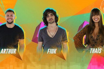 'BBB 21': Arthur, Fiuk e Thaís estão no 11º paredão do reality