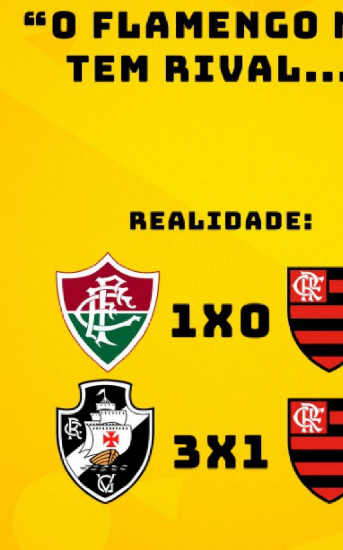 Memes: Vasco derrotou o Flamengo