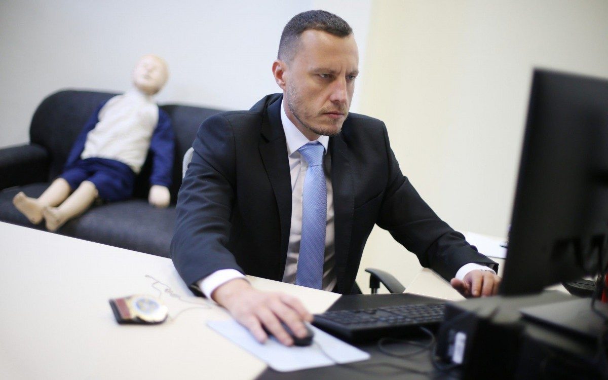 Delegado Henrique Damasceno da Policia Civil do Rio de Janeiro