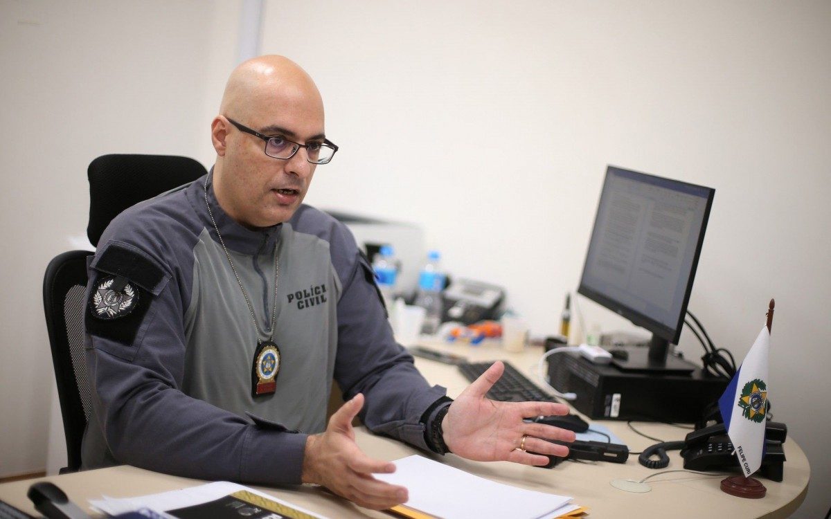 Delegado Felipe Cury da Policia Civil do Rio de Janeiro