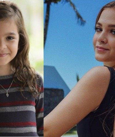 Mel Maia (antes e depois) - Reprodução/Montagem