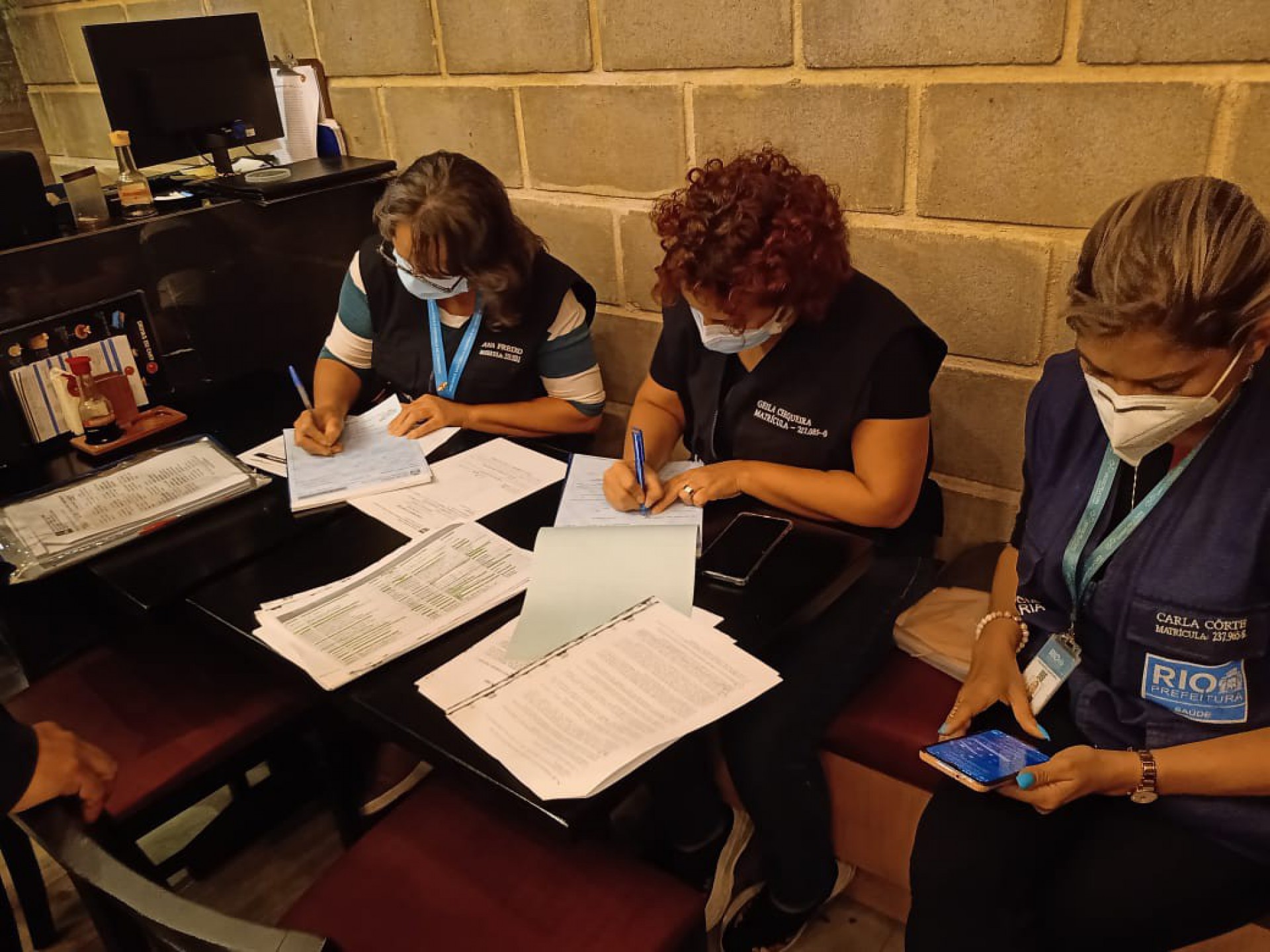 Secretaria Municipal de Ordem Pública, Guarda Municipal, Vigilância Sanitária, com apoio da Polícia Militar, realizam fiscalização das medidas de restrição - Divulgação/Seop