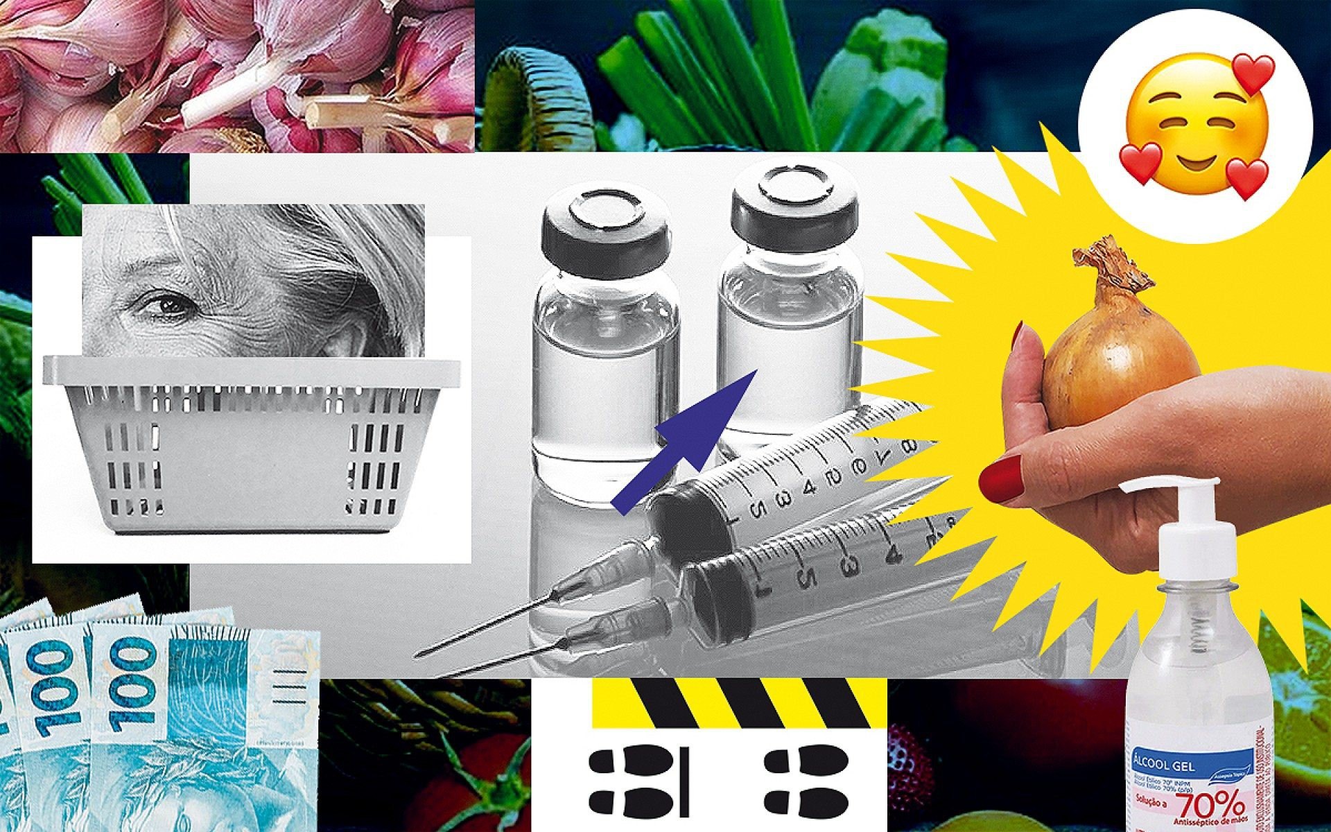 Pelas prateleiras do supermercados, uma nova seção da vida se revela