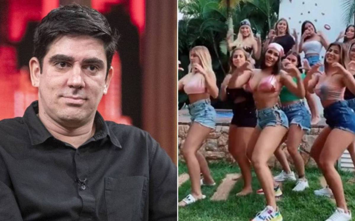 Marcelo Adnet e influenciadorass dan&ccedil;ando
