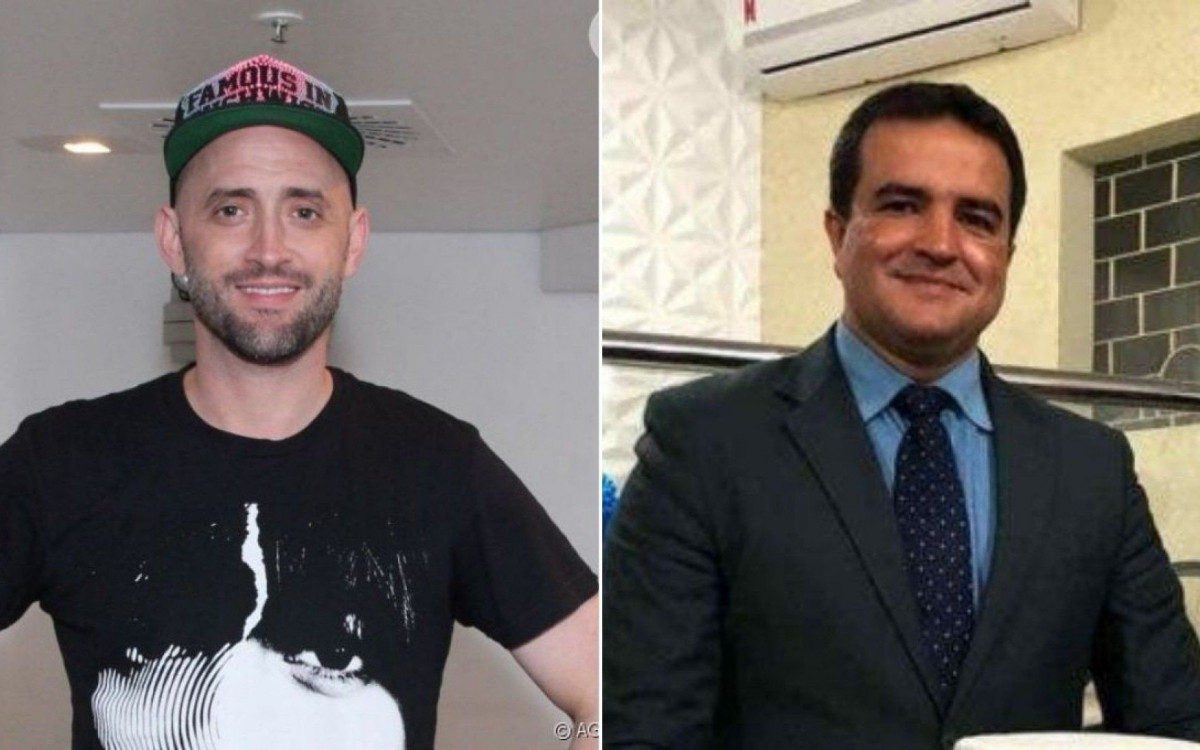 Paulo Gustavo e Jos&eacute; Ol&iacute;mpio