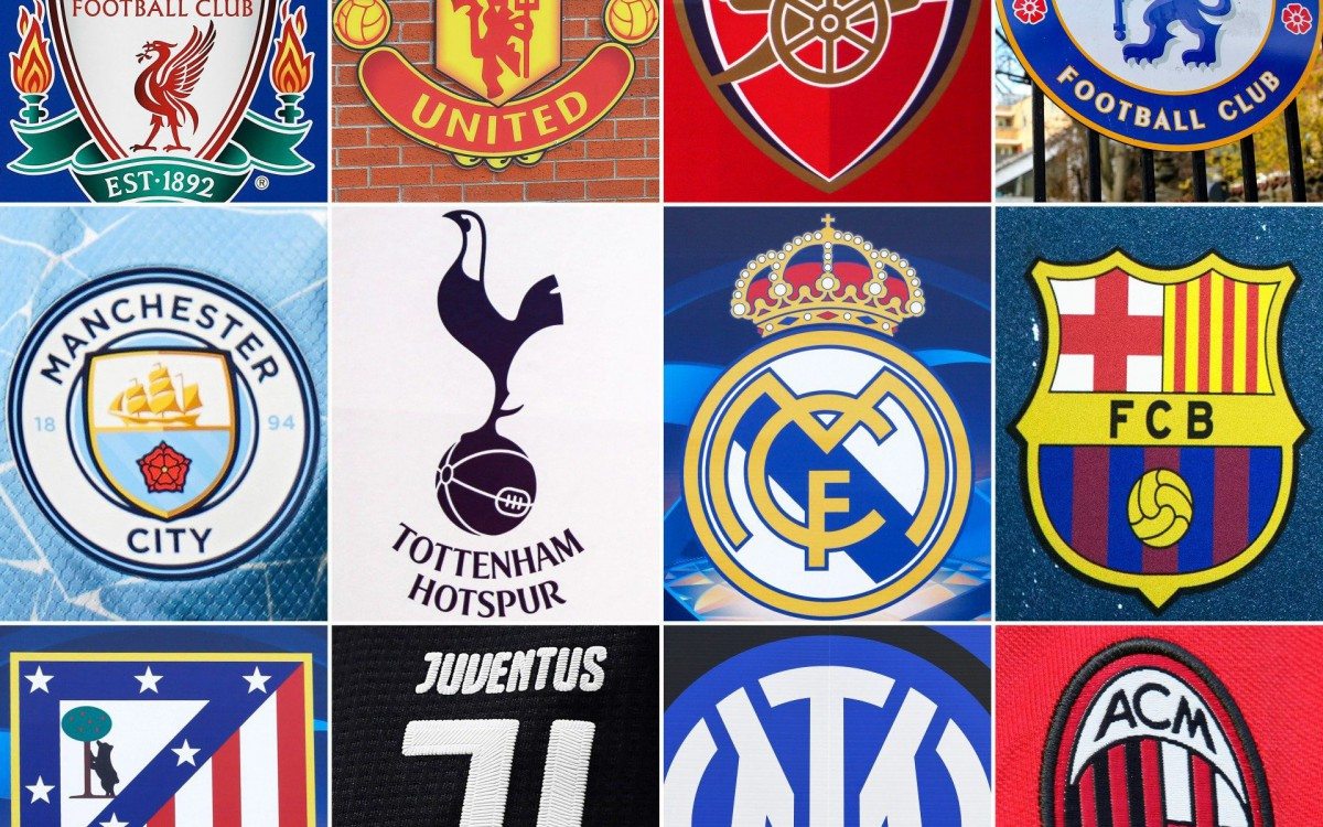 Doze dos clubes mais ricos do mundo se uniram para criar a Superliga
