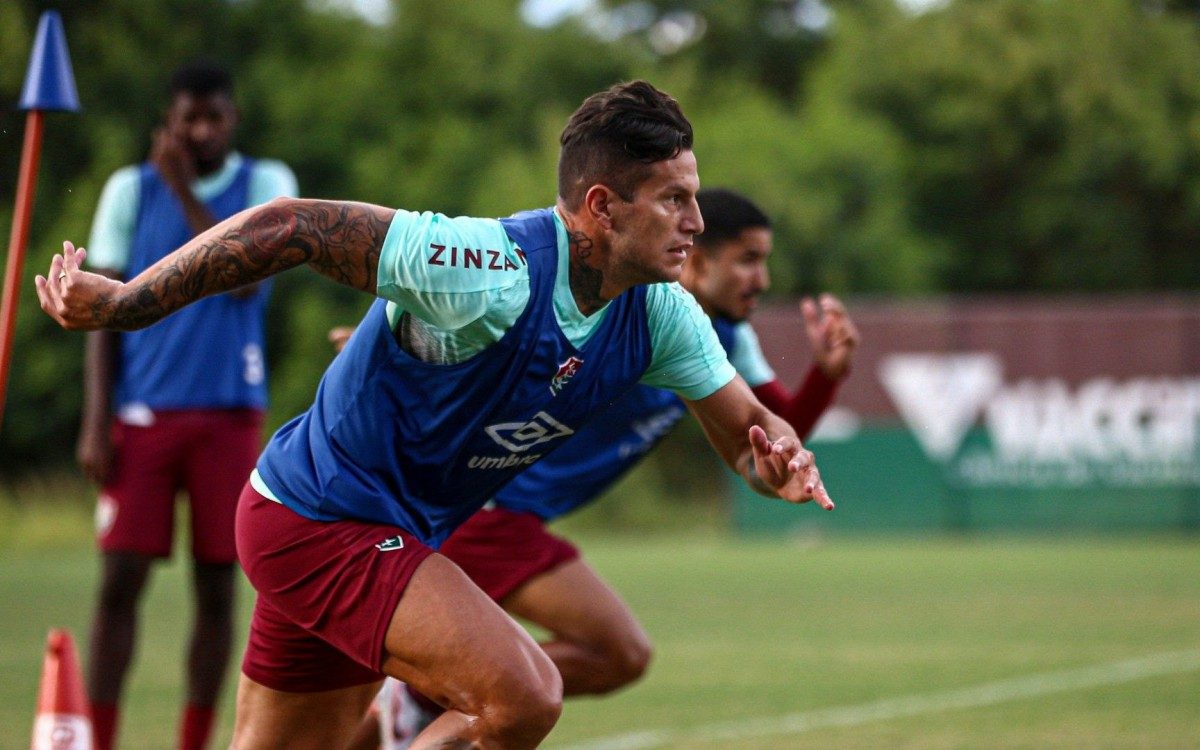 Ra&uacute;l Bobadilla, atacante do Fluminense