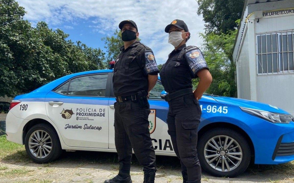 Policiamento de Proximidade já atua em bairros como Jardim Sulacap, na Zona Oeste - Divulgação