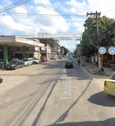 Rua São João Batista, Centro de São João de Meriti - Reprodução/GoogleMaps