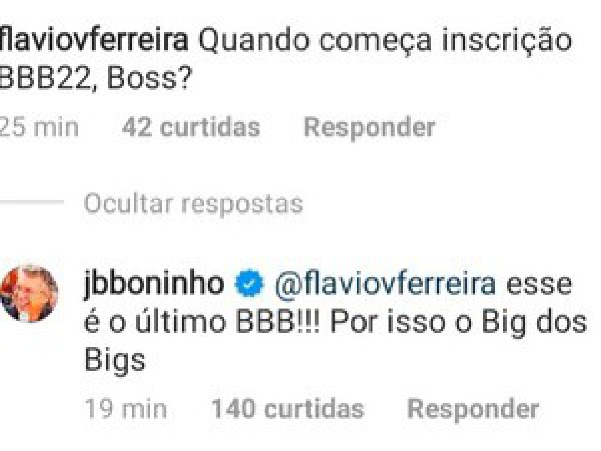 Boninho diz que 'BBB 21' será o último - Reprodução Internet