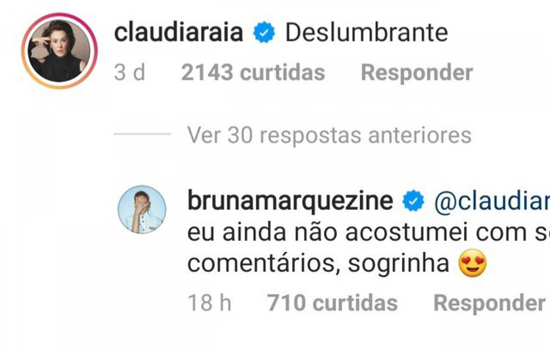 Bruna Marquezine posa para ensaio fotográfico e recebe elogios de Enzo Celulari e Claudia Raia - Reprodução Internet