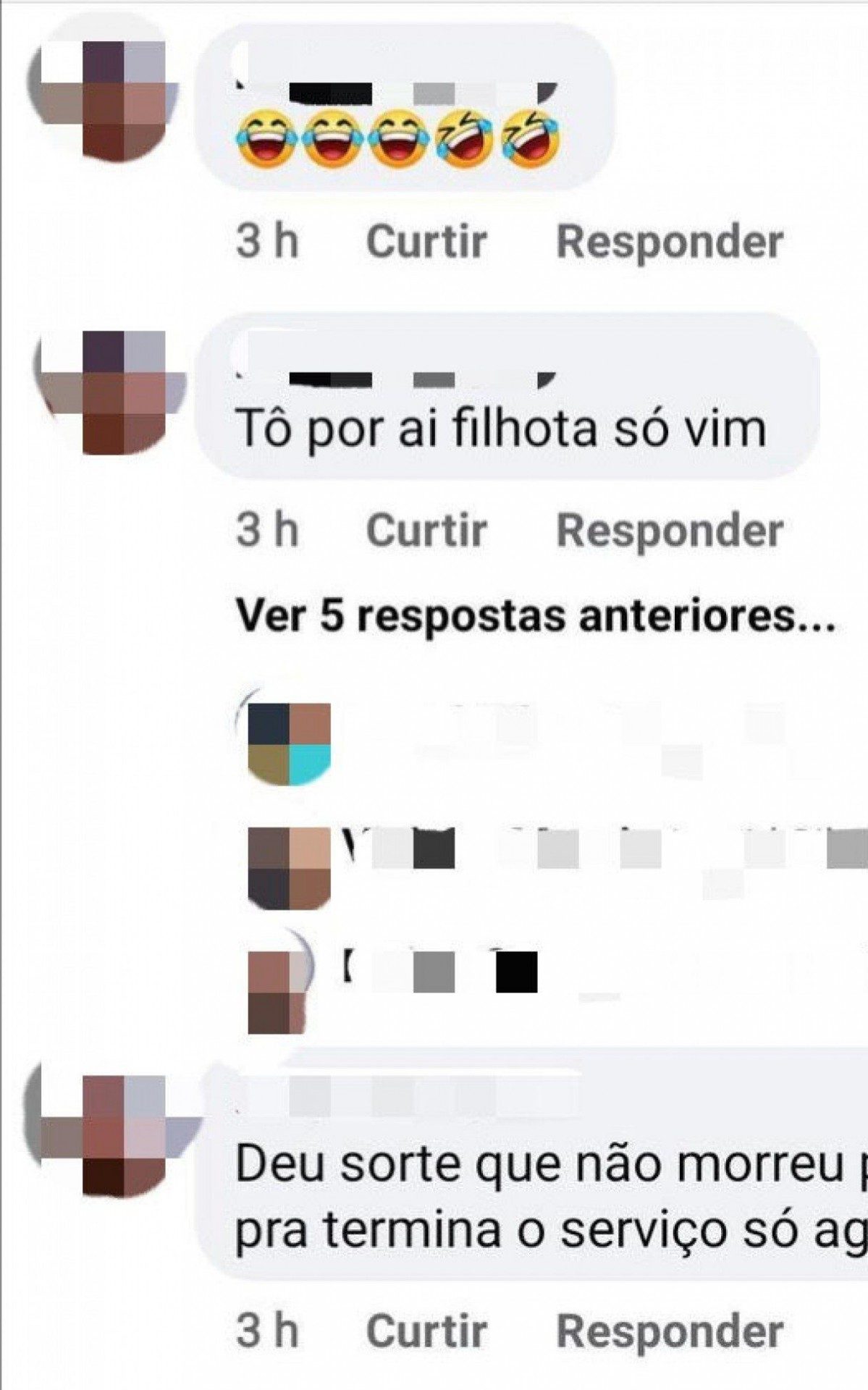 Print com amea&ccedil;as