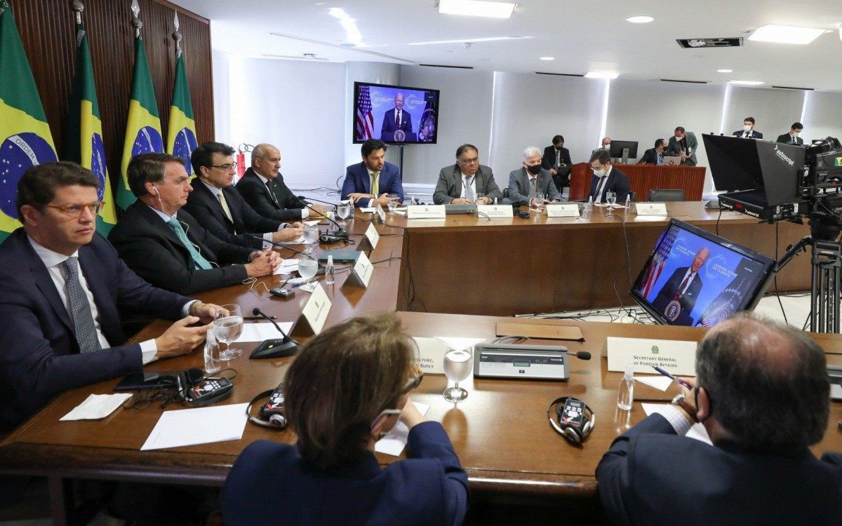 Governo brasileiro participou da C&uacute;pula dos L&iacute;deres sobre o Clima nesta quinta-feira
