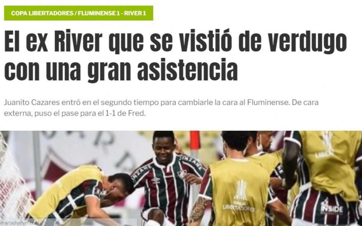 Juan Cazares &eacute; elogiado