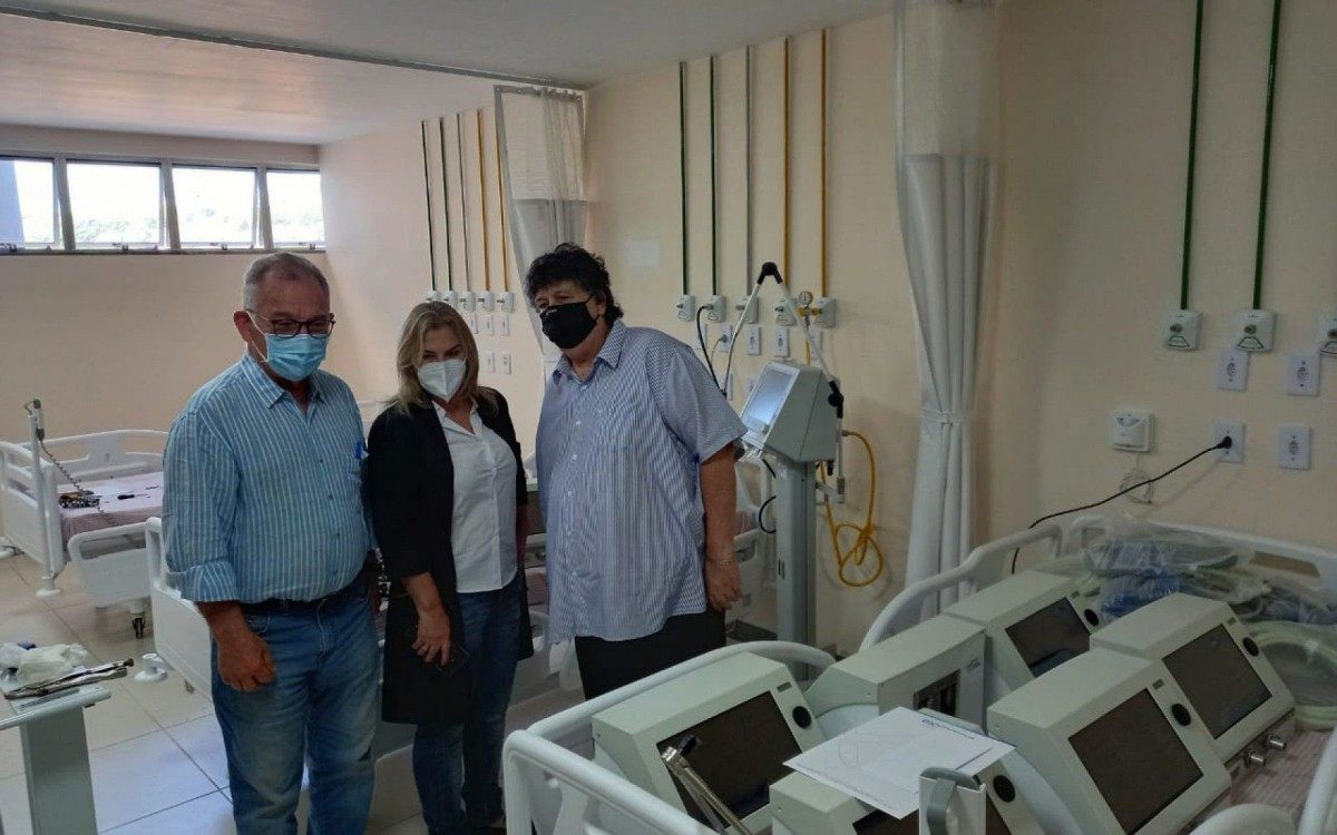 Volta Redonda recebe mais 10 respiradores e remédios do "kit intubação" - Divulgação