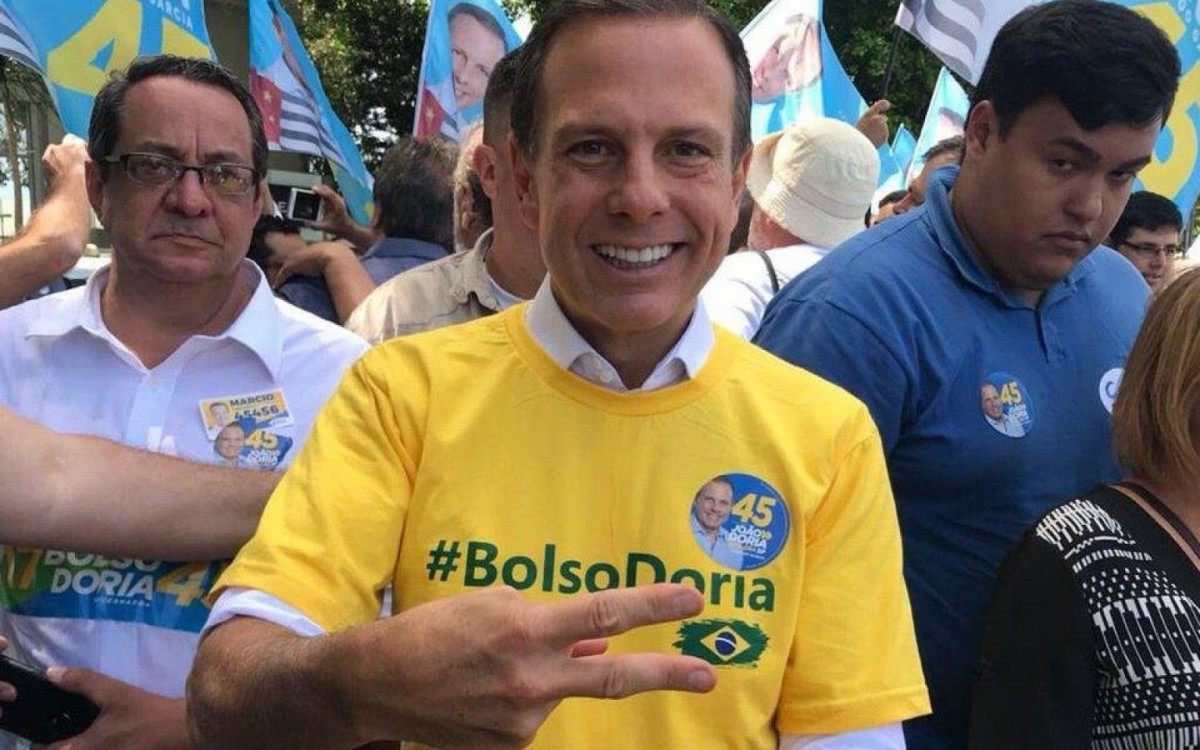 João Doria diz que errou ao apoiar Jair Bolsonaro nas eleições de 2018 - Reprodução Twitter