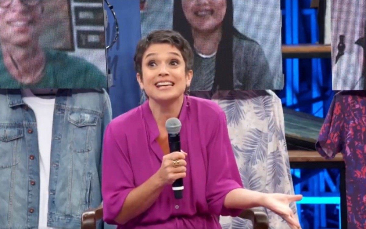 Sandra Annenberg - Reprodução/Globo