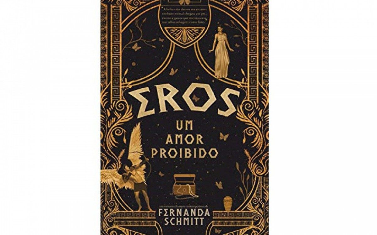 O livro Eros: m amor proibido, de Fernanda Schmitt &eacute; uma releitura do famoso mito grego Eros e Psiqu&ecirc;, que conta a hist&oacute;ria da paix&atilde;o proibida entre um deus e uma humana
