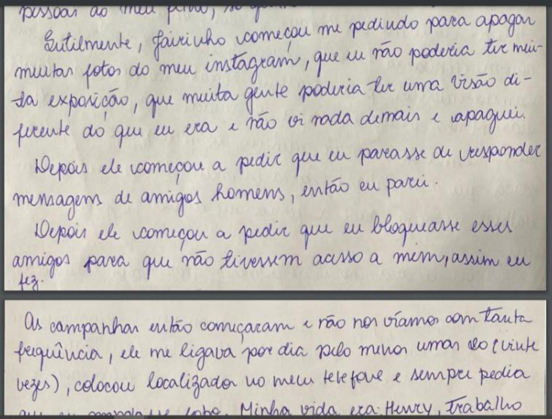 Na cadeia, Monique Medeiros escreveu carta de 29 páginas em que afirma que Jairinho era muito ciumento e controlador  - Divulgação 