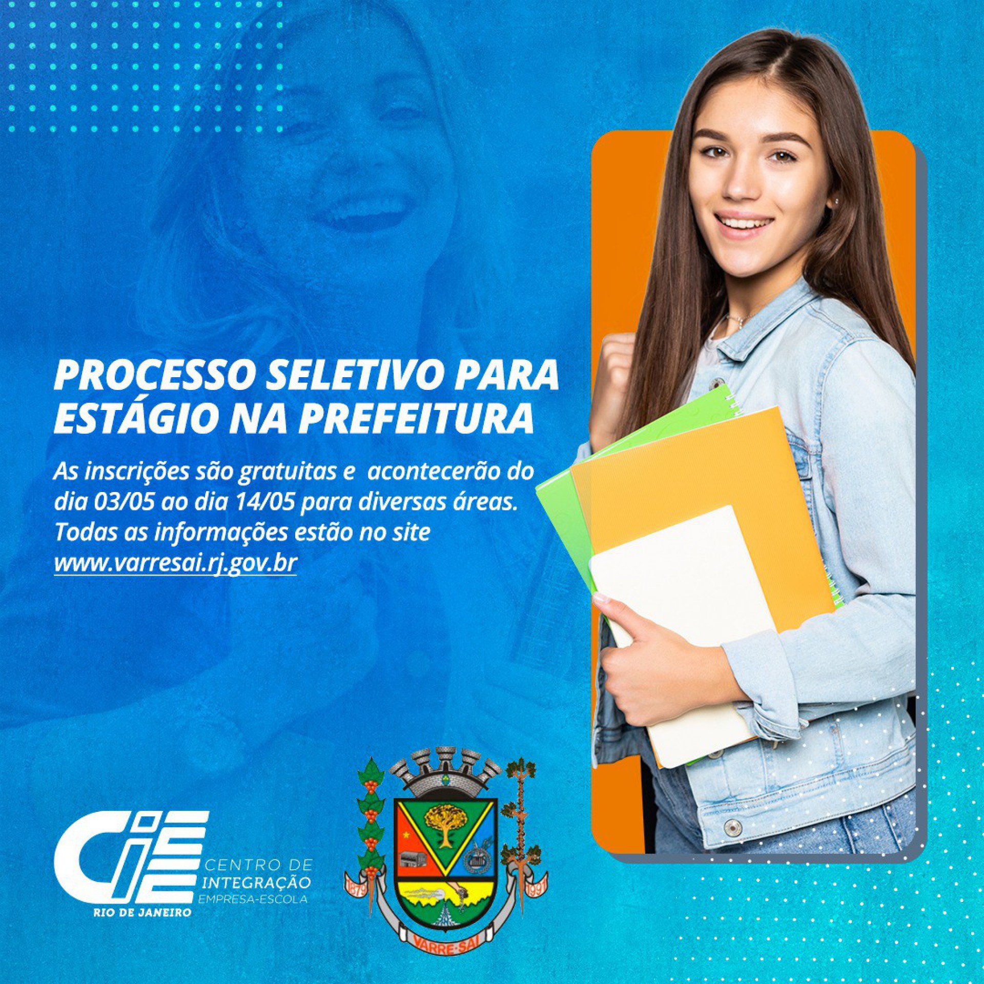 Varre-Sai: abertura de vagas para cadastro de reserva do Programa de Est&aacute;gios