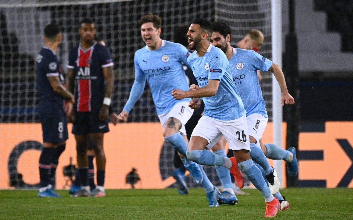 Manchester City passou pelo PSG na semifinal da Champions League