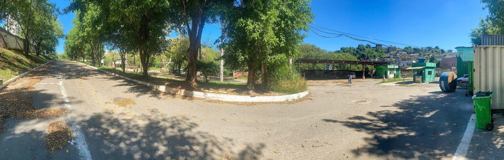 o espa&ccedil;o ser&aacute; usado para guarda dos novos ve&iacute;culos de coleta, e depois ser&aacute; feita uma reforma em toda a &aacute;rea