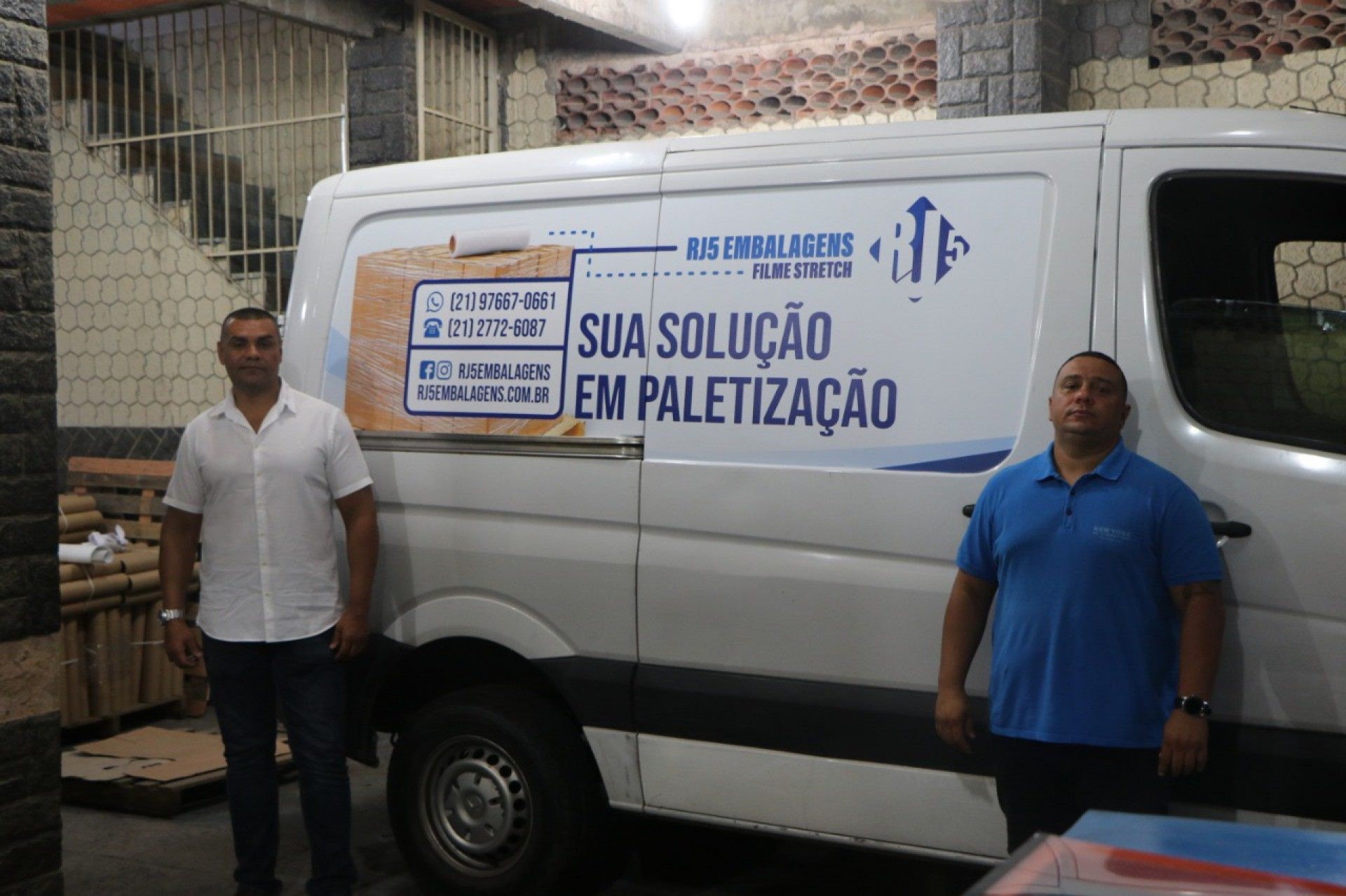 Amigos unem forças para montar empresa de plástico filme stretch em Caxias - Divulgação