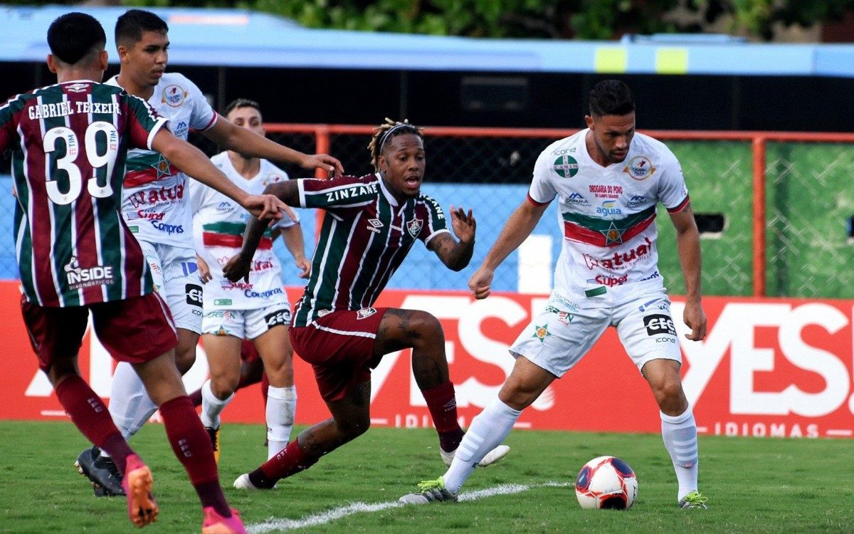 Rio de Janeiro, RJ - Brasil - 02/05/2021 -  Luso Brasileiro - Abel Hern&aacute;ndez
Campeonato Carioca. Semifinal. 1&ordm; Jogo Fluminense x Portuguesa.
FOTO DE MAILSON SANTANA/FLUMINENSE FC

IMPORTANTE: Imagem destinada a uso institucional e divulga&ccedil;&atilde;o, seu uso comercial est&aacute; vetado incondicionalmente por seu autor e o Fluminense Football Club.

IMPORTANT: Image intended for institutional use and distribution. Commercial use is prohibited unconditionally by its author and Fluminense Football Club.

IMPORTANTE: Im&aacute;gen para uso solamente institucional y distribuici&oacute;n. El uso comercial es prohibido por su autor y por el Fluminense Football Club.